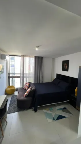 FLAT MOBILIADO EM INTERMARES - VISTA SUL, LAZER COMPLETO E A 3 RUAS DA PRAIA