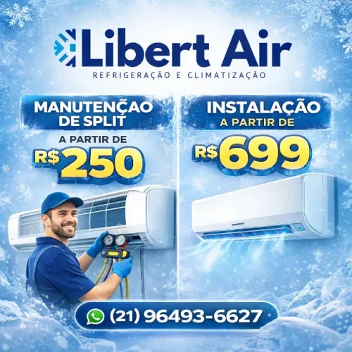 Instalação e manutenção split RJ