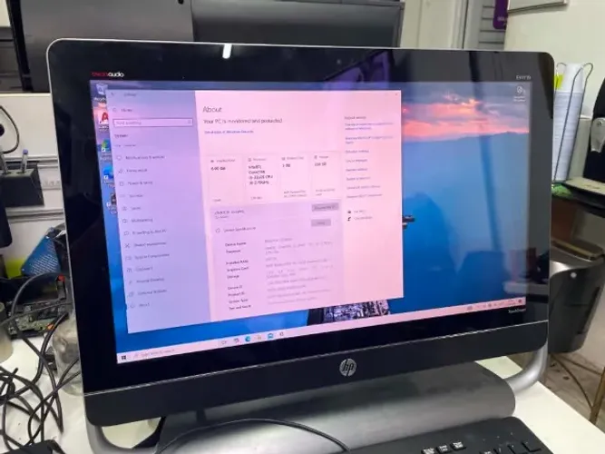 All In One HP PC Integrado 6GB i5 3th Ssd 238GB