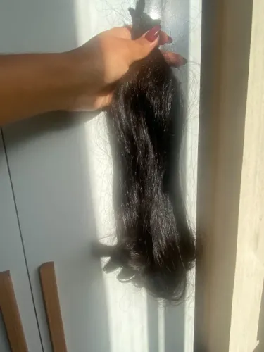 Cabelo humano para confecção de mega