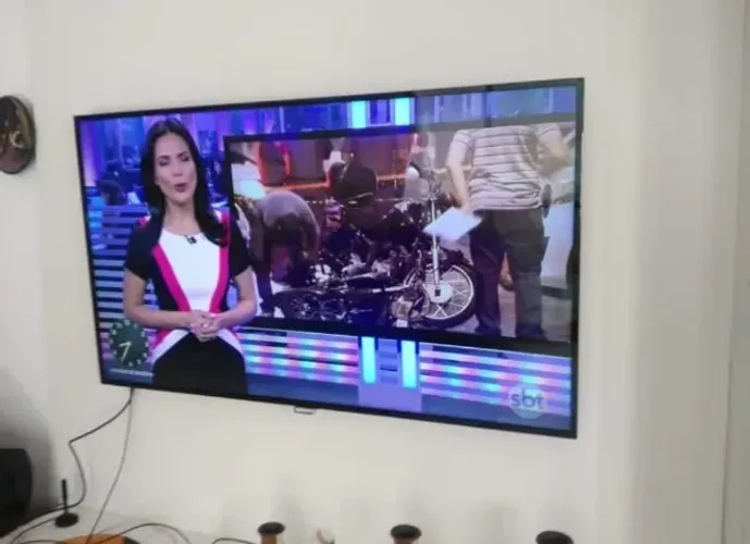 Telão enorme 55 4k