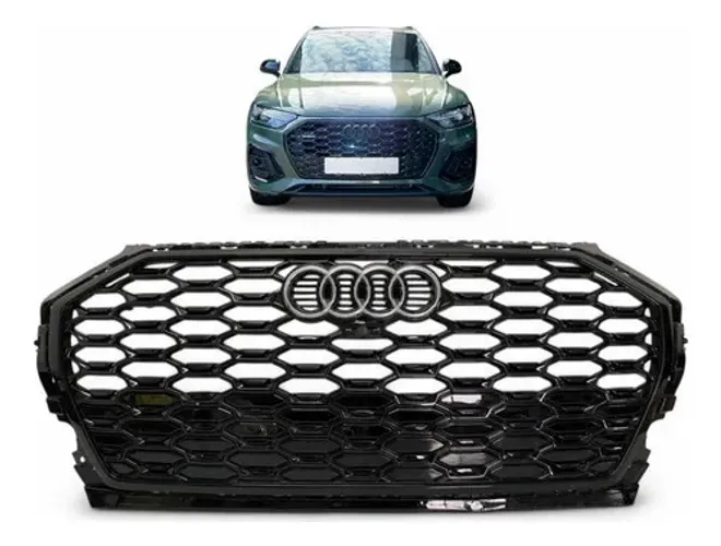 Grade Dianteira Audi Q5 S-line 2021 2022 2023 Original Brilhante