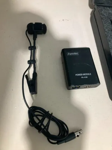 Microfone Condensador Para Instrumentos Superlux Pra383dxlr