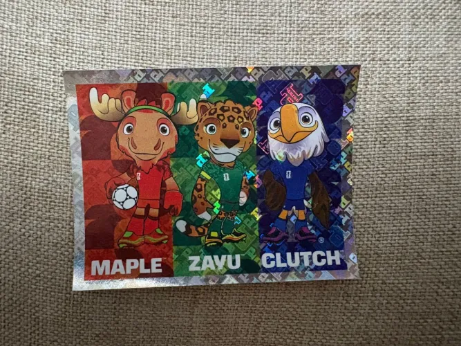 Figurinha FWC3 ( mascotes )