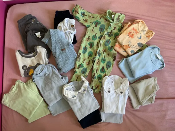 Lote roupas de frio bebê menino