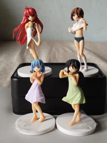 RARO - Toys Works Collection DX Shakugan no Shana III Final 2nd - 4 figuras