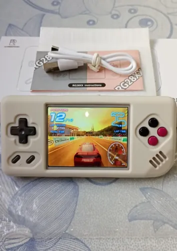 Console Portatil Retro Anbernic RG28XX Jogue PS1 PSP Nintendo64 NDS Dreamcast SNES GBA GBC