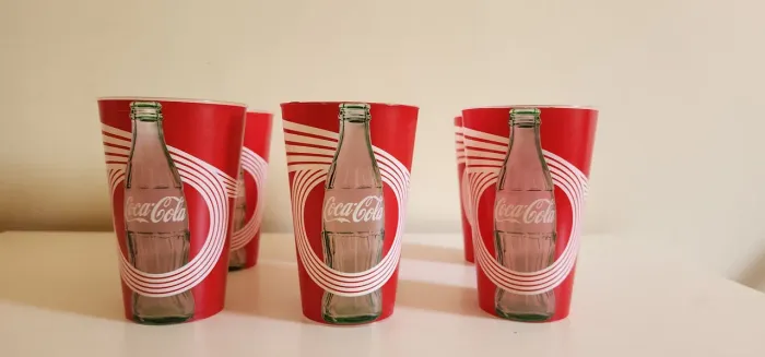 6 copos de 500 ml da Coca-Cola Olimpíadas 2016