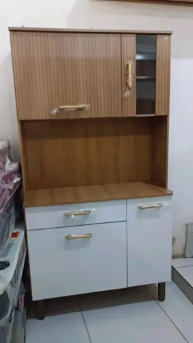 Armário Kit Viena Plus 90 c/Vidro-Frete e Montagem Grátis!!!