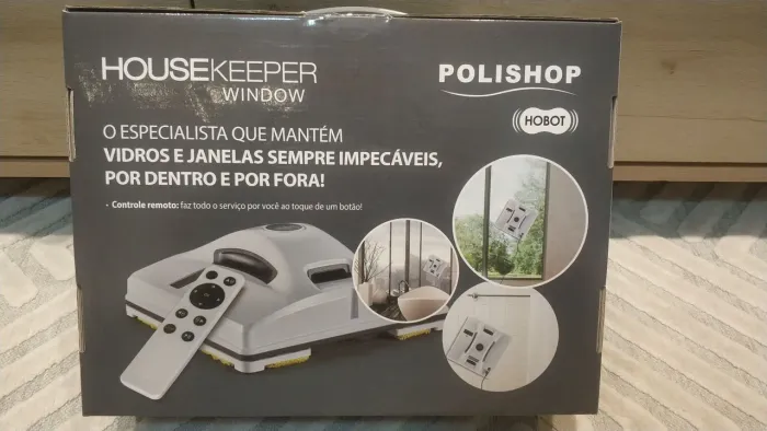 Robô Limpa Vidros Polishop Housekeeper Window Hobot - Na Caixa / Estado de Novo