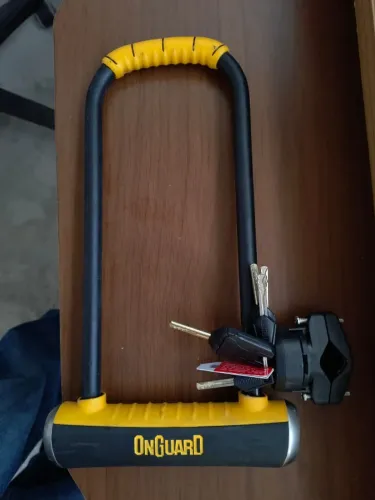 Cadeado Trava U-lock Onguard Pitbull Ls 8002 Reforçado