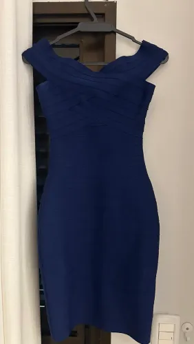 Vestido Azul Tubinho