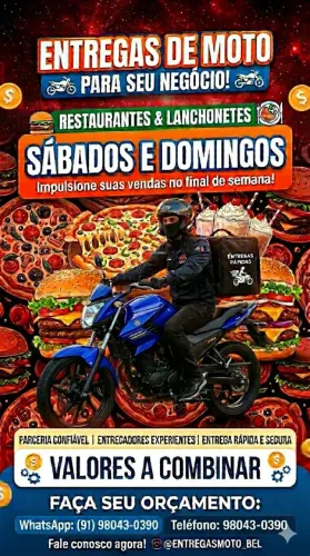 Entregador restaurante/lanchonete 