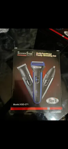 Kit Máquina de Barbar e cortar cabelo barato pra vender hoje
