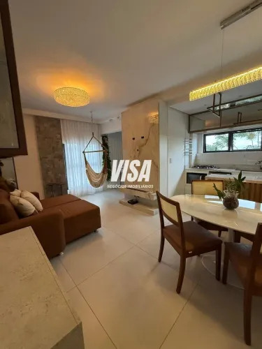 Apartamento Mobiliado para Alugar no Residencial Belvedere Sul Maré - Centro de Florianópo