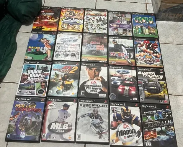 Lote jogos ps2