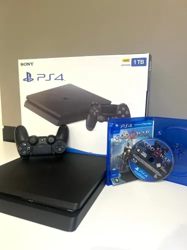 PS4 Slim 1TB - Preço abaixo para vender rápido!!