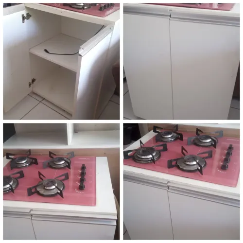 Balcão mais Cooktop