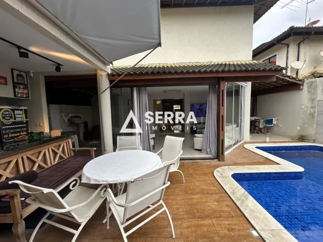 Piatã | Casa em Condomínio | 3 Quartos (2 Suítes) | 270m² | Piscina | Total conforto e seg