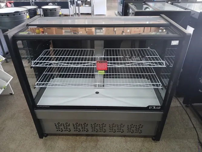 Balcão Refrigerado para Bolos e Torta Polar 1,25M Preto Platinum