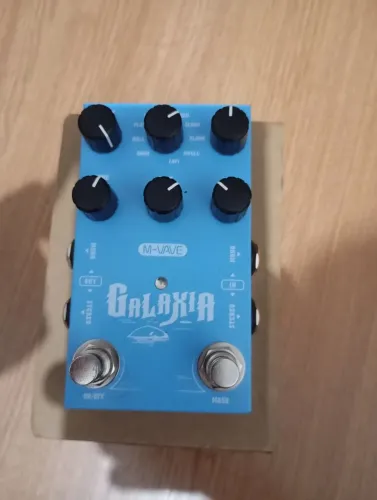 Pedal M vave galáxia Reverb stereo
