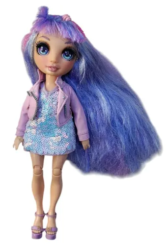 boneca rainbow high violet
