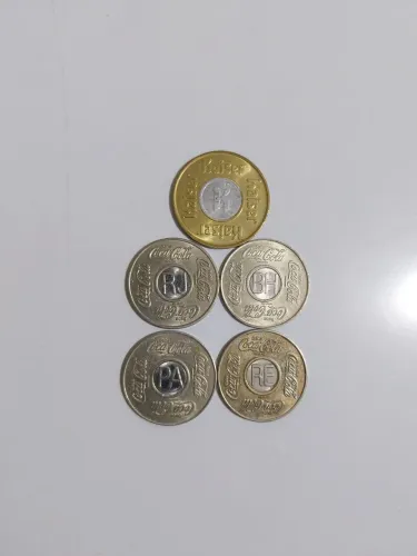 Lote fichas Coca Cola e Kaiser