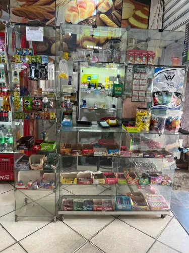 Caixa Vitrine de vidro 