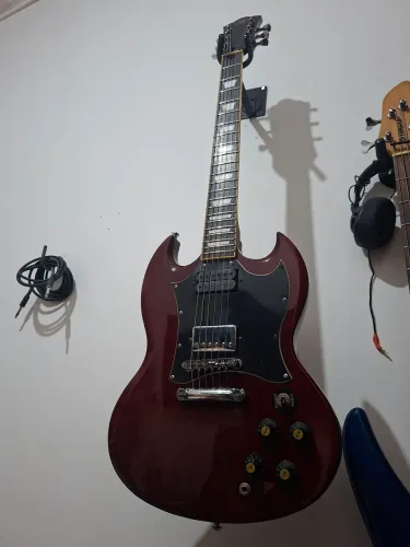 Guitarra Sx SG com upgrades