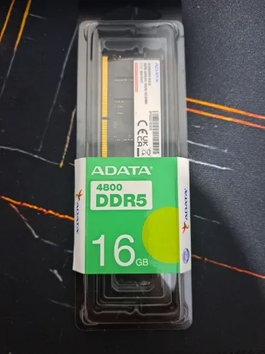 Memória RAM ADATA 16GB DDR5, NOVA E LACRADA