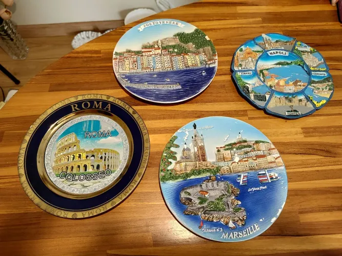 Pratos decorativos 