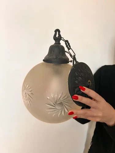 Lustre luminária vintage retrô 