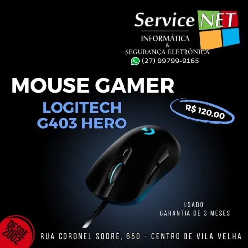 Mouse Gamer Logitech