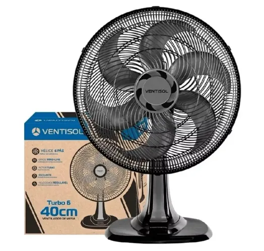 Ventilador de mesa 6 pas NOVO