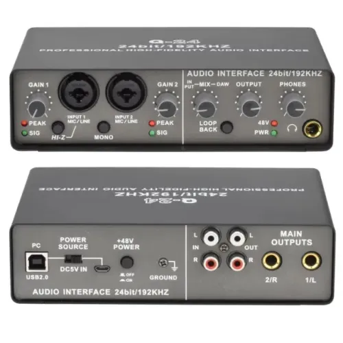 Interface de áudio Teyun Q24