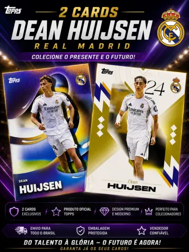 2 Topps Los blancos Huijsen Real Madrid