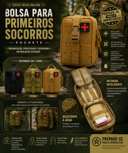 Nessessier Bolsa Porta Objetos Bag Molle