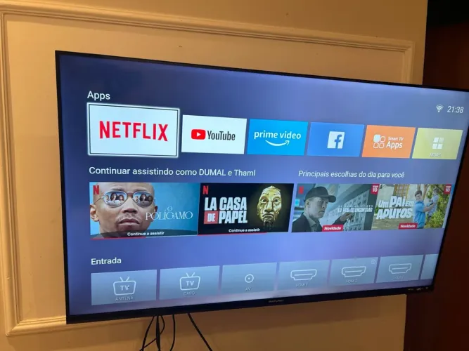 Tv 50 polegadas Multilaser 