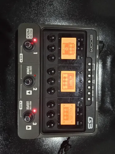 Pedaleira para guitarra Zoom G3