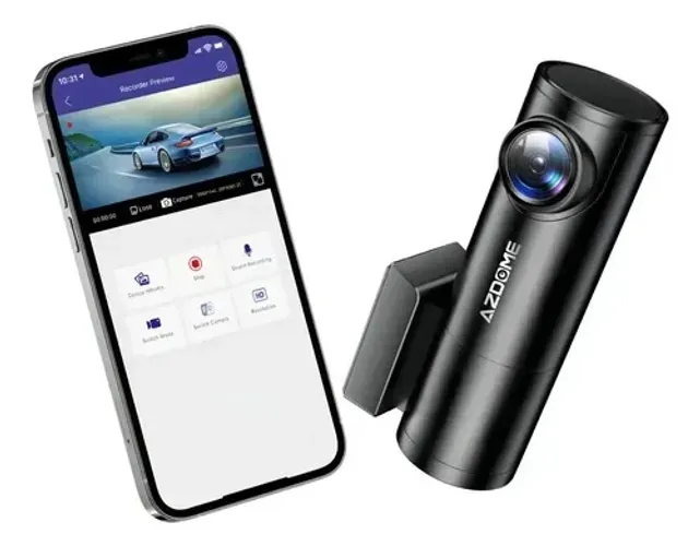 Câmera veicular a dome m300 full hd