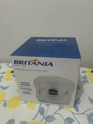 Panela Elétrica Britânia PA10 Prime 10XIC 110v (NOVO LACRADO) - com NF