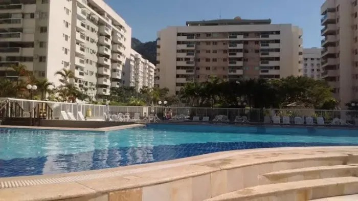 Barra Central Park, 2 quartos (suite), moveis planejados, andar algo, vista livre, lazer c