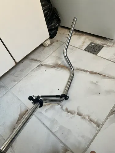 Guidão cromado original meteor 350