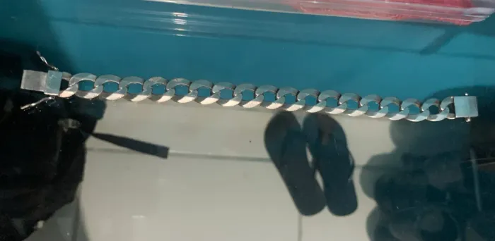 Pulseira de Prata Escama