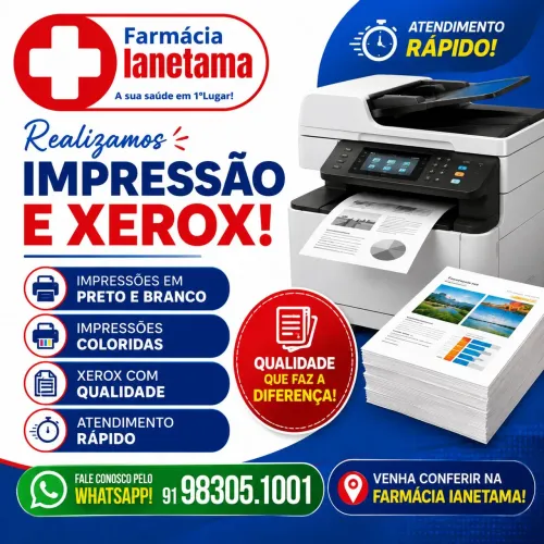 Xerox e impressão 