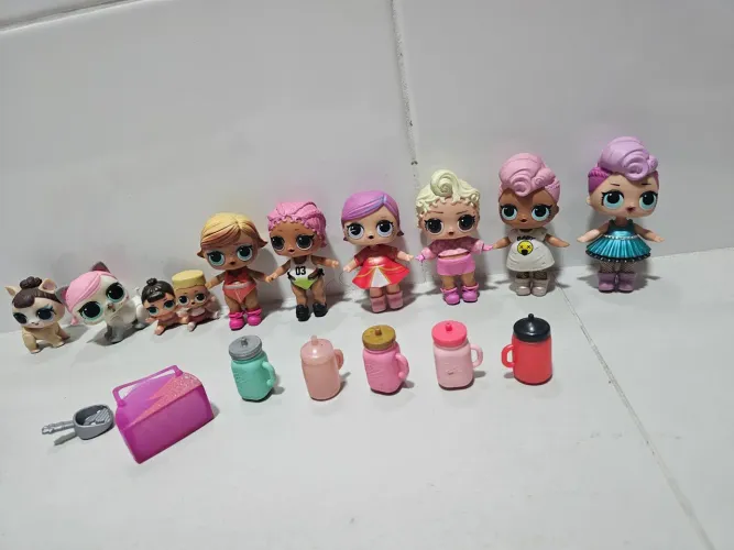 Lote de boneca lol original 