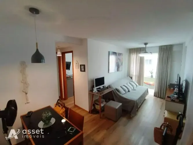 Asset Imóveis vende apartamento com varanda e 2 quartos, 60m², por R$ 368.000 - Badu - Nit