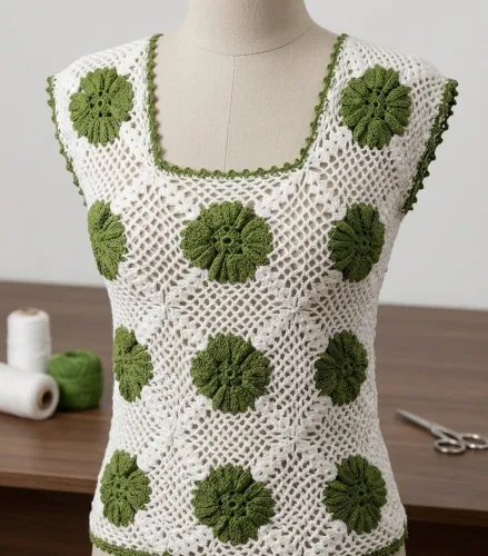 Blusa de crochê ?