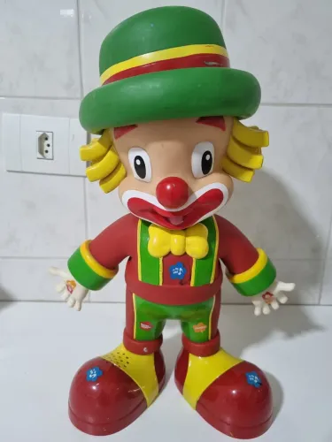 Boneco Antigo Palhaço