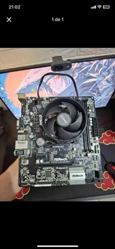 Kit Ryzen 5500 em placa de vídeo bacana
